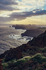 Sao Lourenco trail and viewpoint in Madeira, Portugal	
