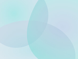 青色系のグラデーションの背景　