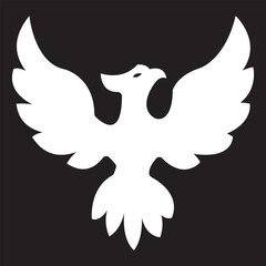 Mythical Phoenix and Bull Icon Set. Collection of phoenix and bull mythical creature icons in line and solid styles, suitable for logos, branding, tattoos, and fantasy design.EPS10/AI.

