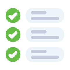 Obraz premium Checklist icon design. Business checklist icon