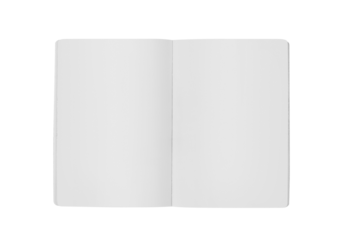 Blank Passport Mockups in Open Isolated in white background