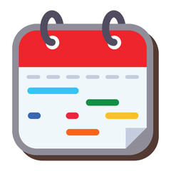 Calendar Schedule icon design