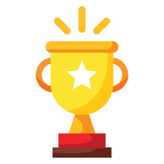 Trophy icon design