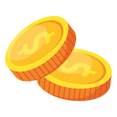 Coin icon design