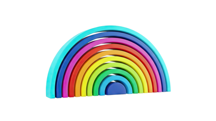 Stacking Rainbow Toy