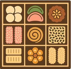 전통한과_종이박스_간편포장