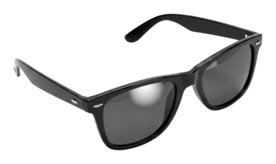 Stylish sunglasses display fashion store product isolated on transparent background