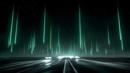 artwork illustrating a calm path of light leading toward opportunity