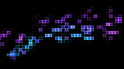 Pixelated Digital Burst