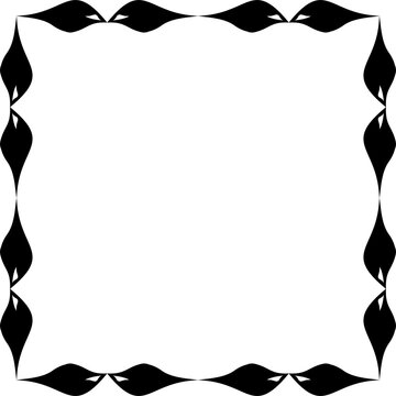 black and white background boder frame background .