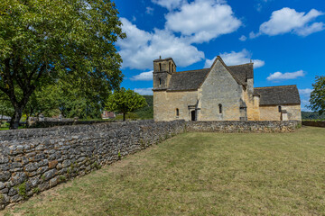 Vezac church near Beynac