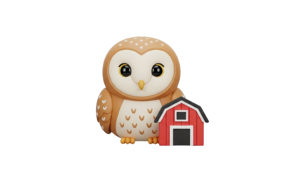 A colorful seagull figurine with outstretched wings stands on a rock, showcasing its vibrant feathers and detailed design, viewed from the side.