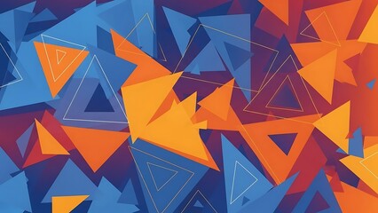 Abstract Geometric Pattern Design