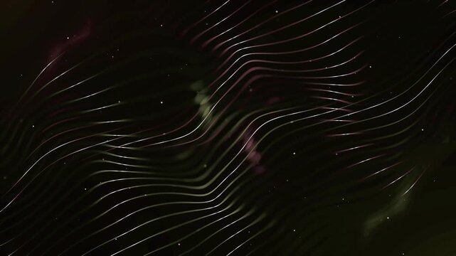 Abstract Dark Background with White Lines.