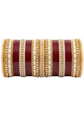 Traditional Punjabi bridal Chooda bangle set