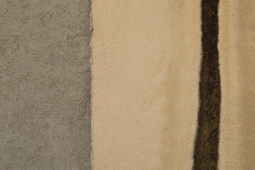 Plastered Wall with Vertical Stripe &ndash; Abstract Texture Background