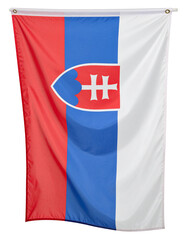 Flag of Slovakia Isolated on transparent or white background