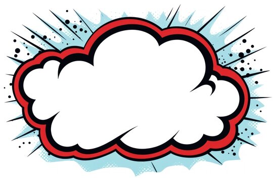 Comic speech bubble backgrounds cartoon pattern.