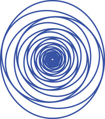 blue spiral background