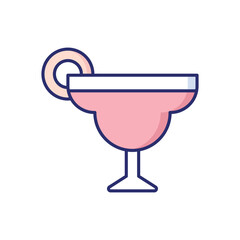 Cosmopolitan  vector icon