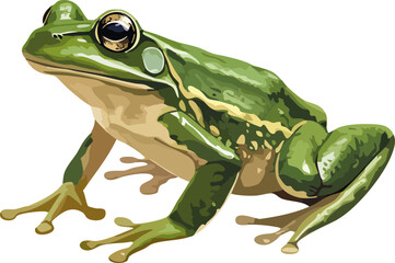 Frog Vector Side View Reptile