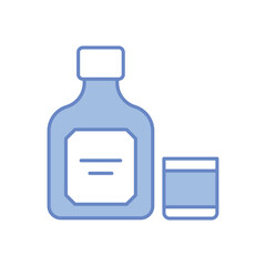 Whiskey  vector icon