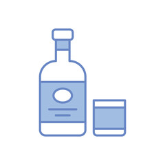 Vodka  vector icon