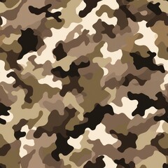 Fototapeta premium US military Chocolate Chip Camo camouflage pattern backgrounds textile repetition.