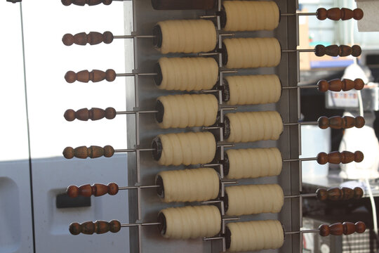 traditional czech chimney cake