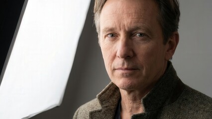 Insightful Portrait of a Thoughtful Man