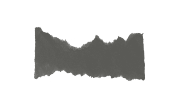 Dark gray torn paper edge element isolated on transparent background for collage or design - Powered by Adobe