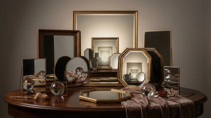 Elegant Collection of Vintage and Modern Picture Frames