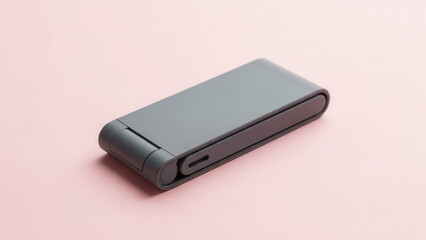 Compact foldable phone stand for travel with sturdy portable design and soft matte finish aesthetics