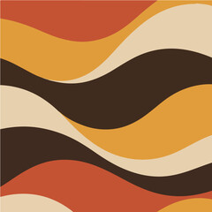 vector illustration of an abstract background with waves