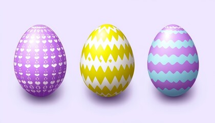 Charming and Creative Decorative Easter Eggs Displaying a Whimsical Style for Festive Celebrations