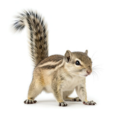 Fototapeta premium Indian palm squirrel wildlife animal portrait