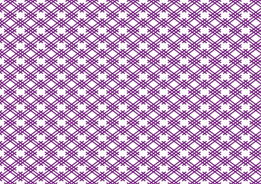 K'sBookshelf 和の文様(和柄) Japanese traditional patterns 井筒割菱 izutsuwaribishi -I-