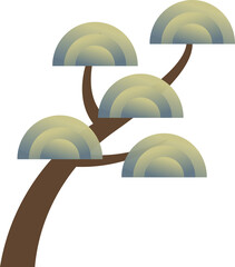 동양적인 소나무