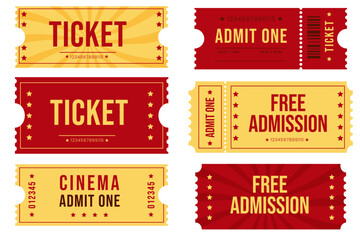 tickets  © evalinavectors