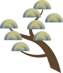 동양적인 소나무