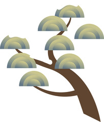 동양적인 소나무