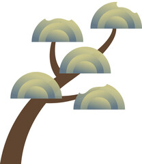 동양적인 소나무