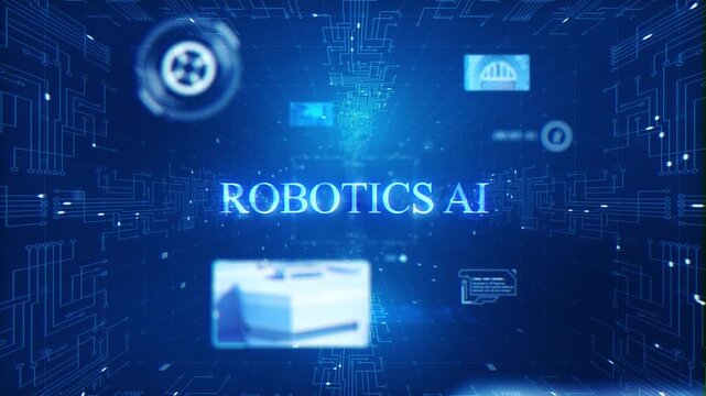 Robotics AI Technology Promo