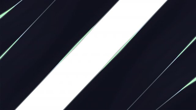 Modern Dark Diagonal Slice Transition with Silver Lines and Sharp Split Reveal