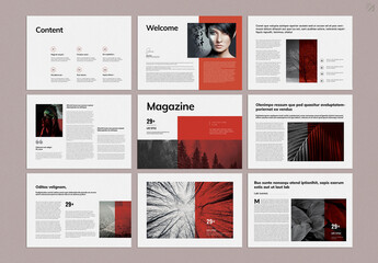Print Magazine Layout