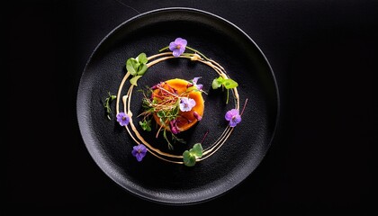 Gourmet Plate of Food: A Culinary Delight