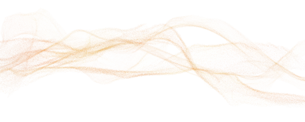 Fototapeten Fraktale Wellen Golden grainy flying isolated on white  © Iris