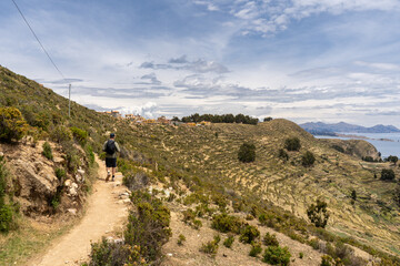 Obraz premium isla del sol bolivia