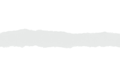 White torn paper strip texture on black background rough edges grunge border abstract design copy space ripped overlay