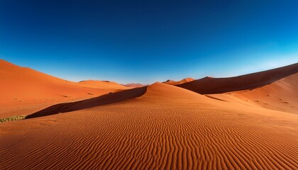 Sandy Dunes at Sunrise - Generative AI